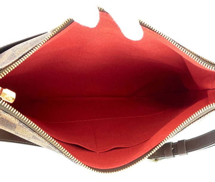 bloomsbury pm damier ebene canvas bag