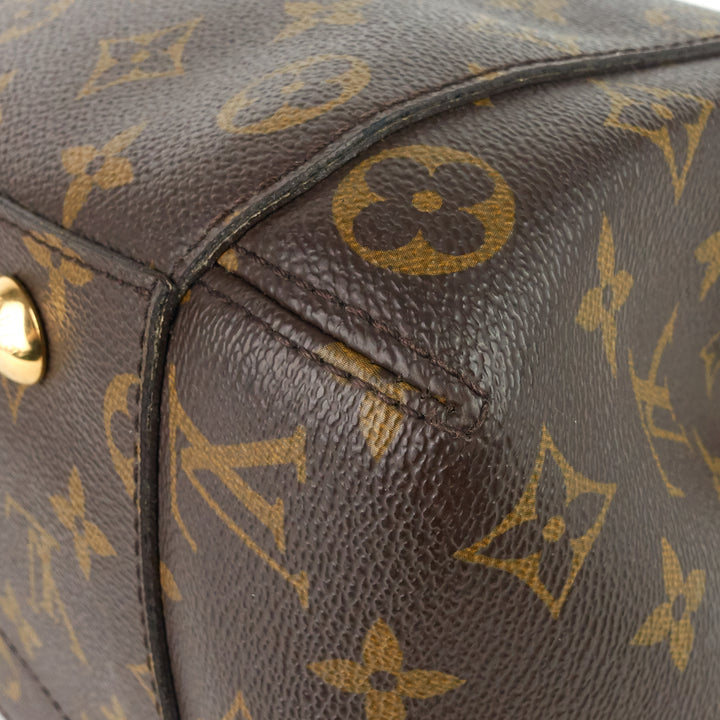 montaigne gm monogram canvas tote bag
