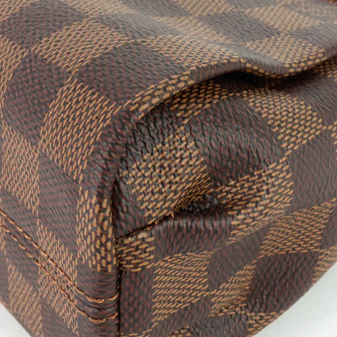 croisette damier ebene canvas bag