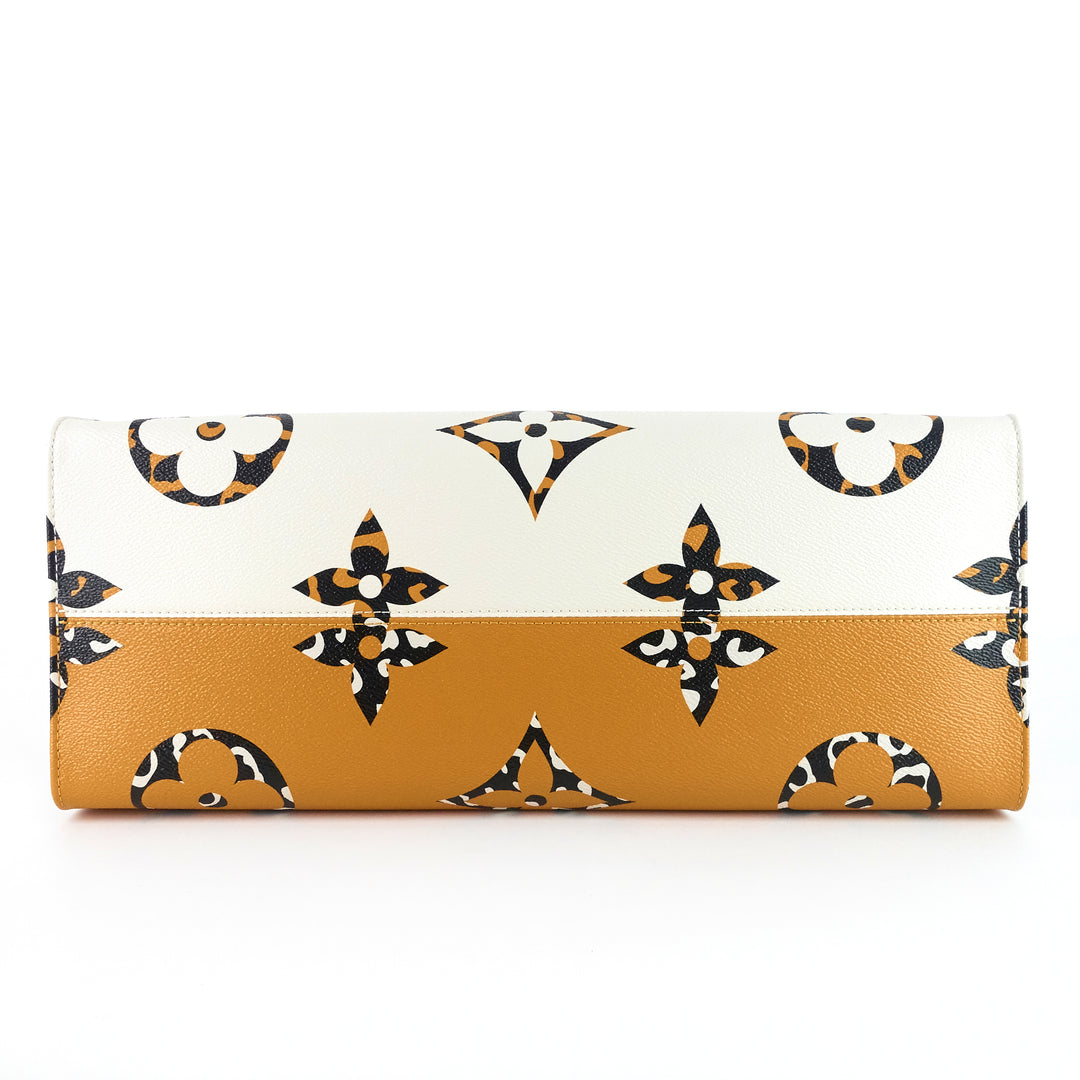 onthego monogram giant jungle canvas bag