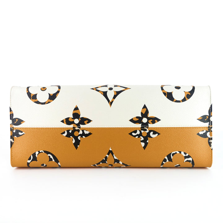onthego monogram giant jungle canvas bag