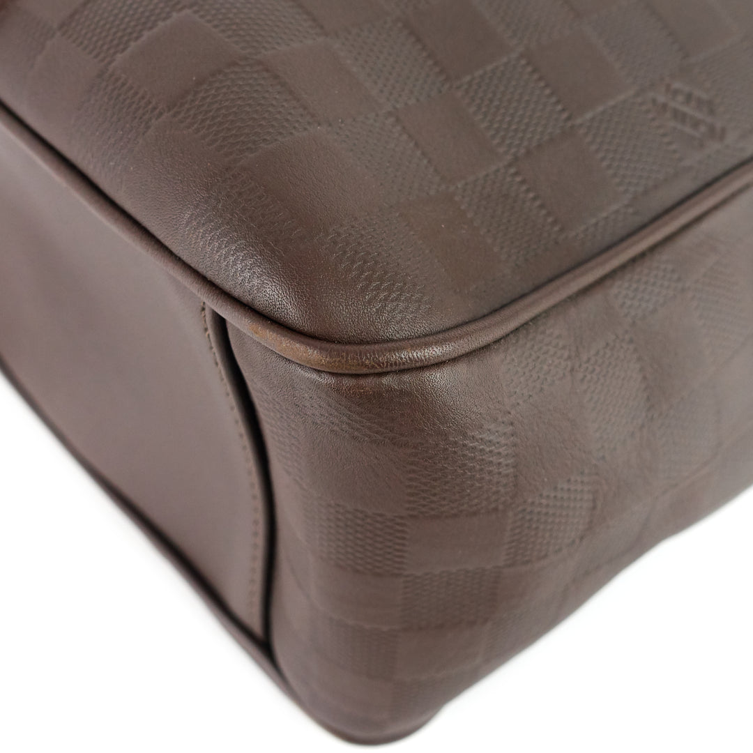 tadao damier infini leather bag