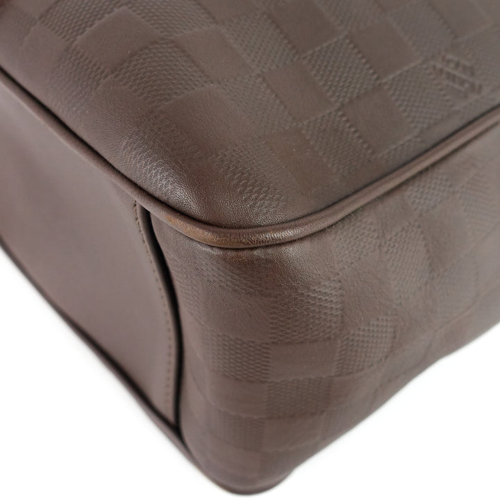 tadao damier infini leather bag