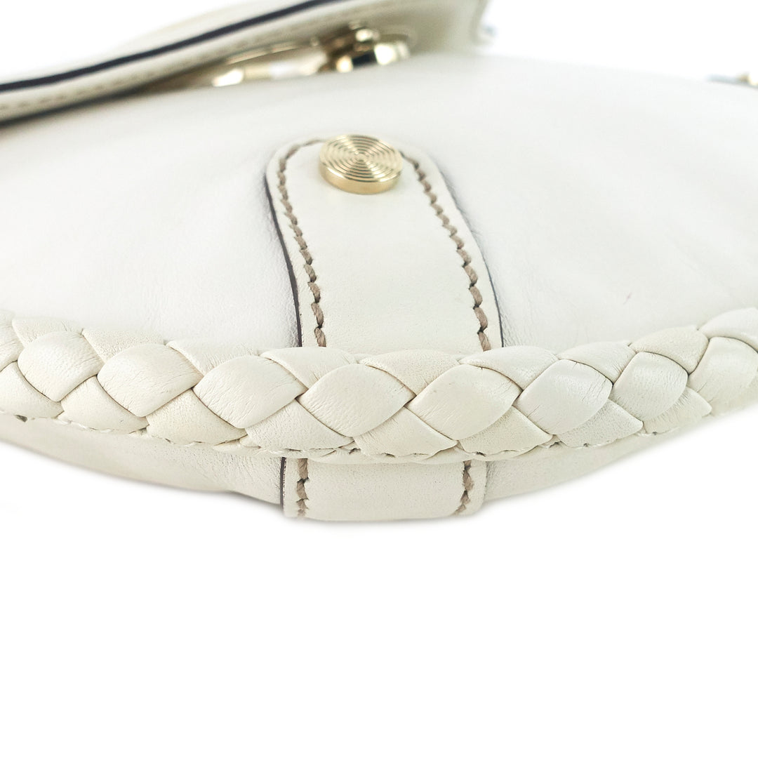 britt tassel small calfskin leather hobo bag