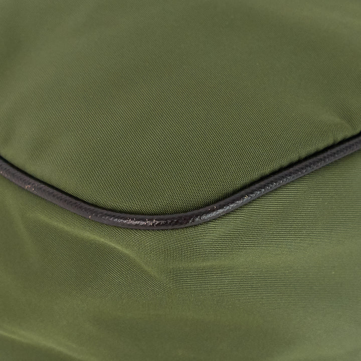 tessuto nylon baguette bag