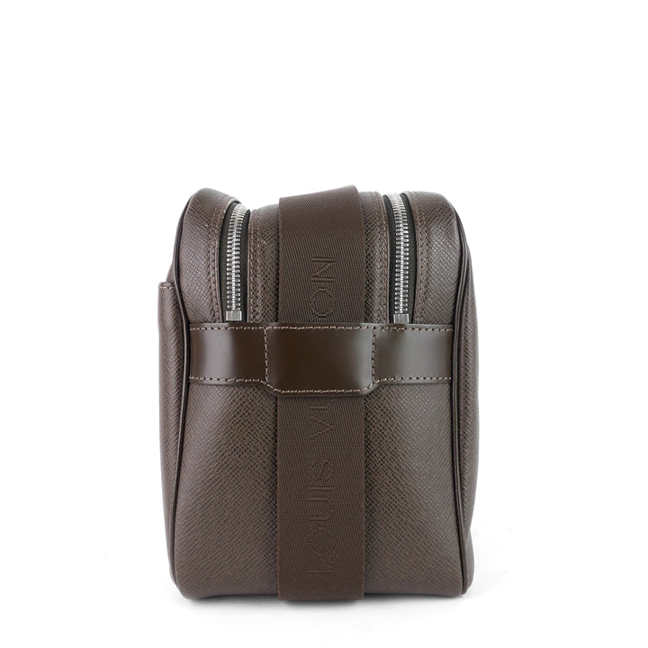 reporter pm taiga leather bag