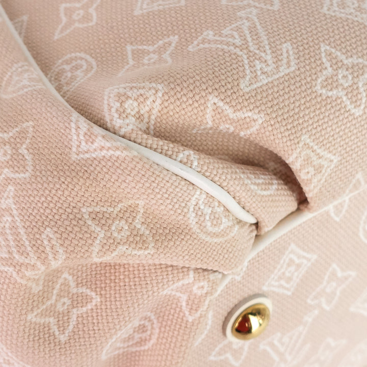 cabas ipanema gm sable monogram canvas tote bag