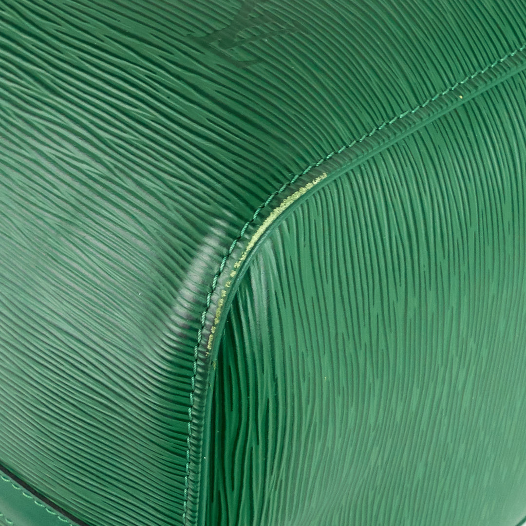 keepall 50 green epi leather bag