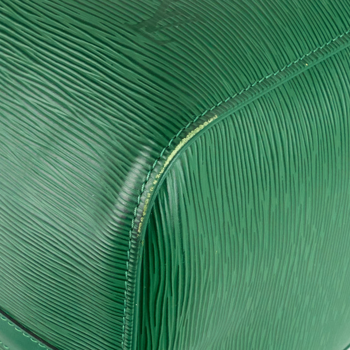 keepall 50 green epi leather bag
