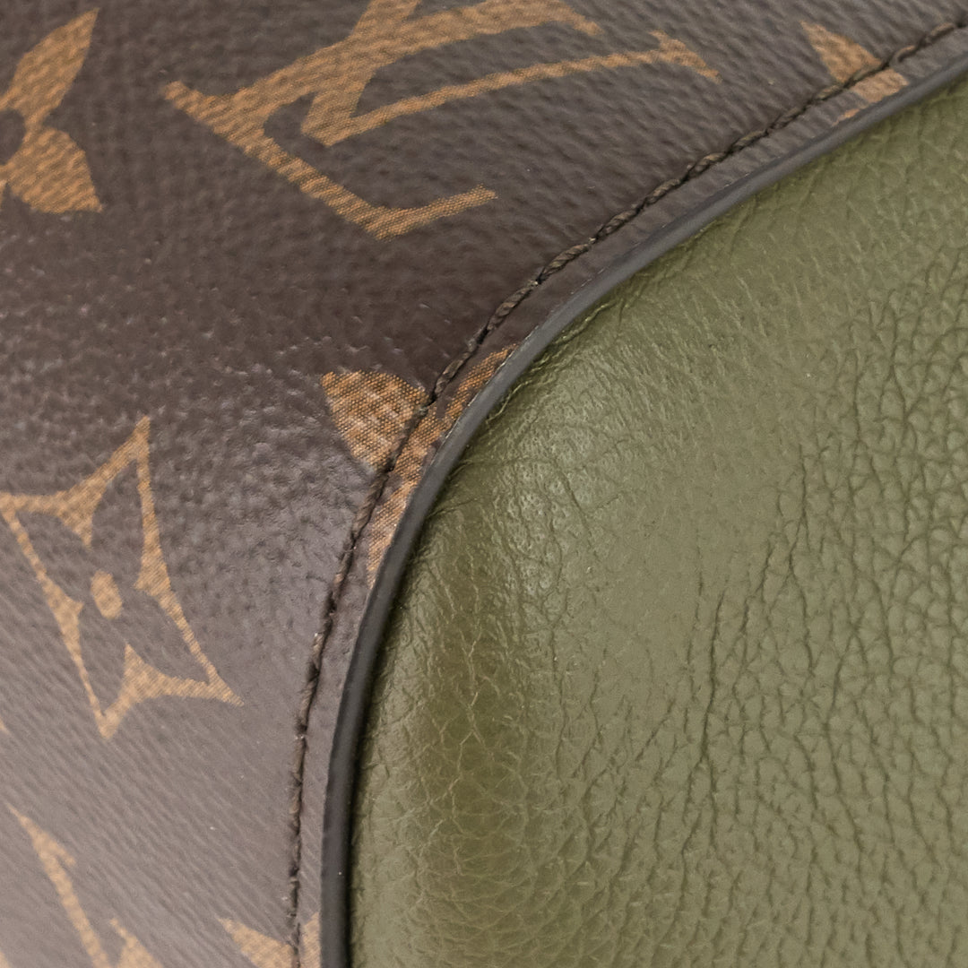 fold pm monogram canvas tote bag