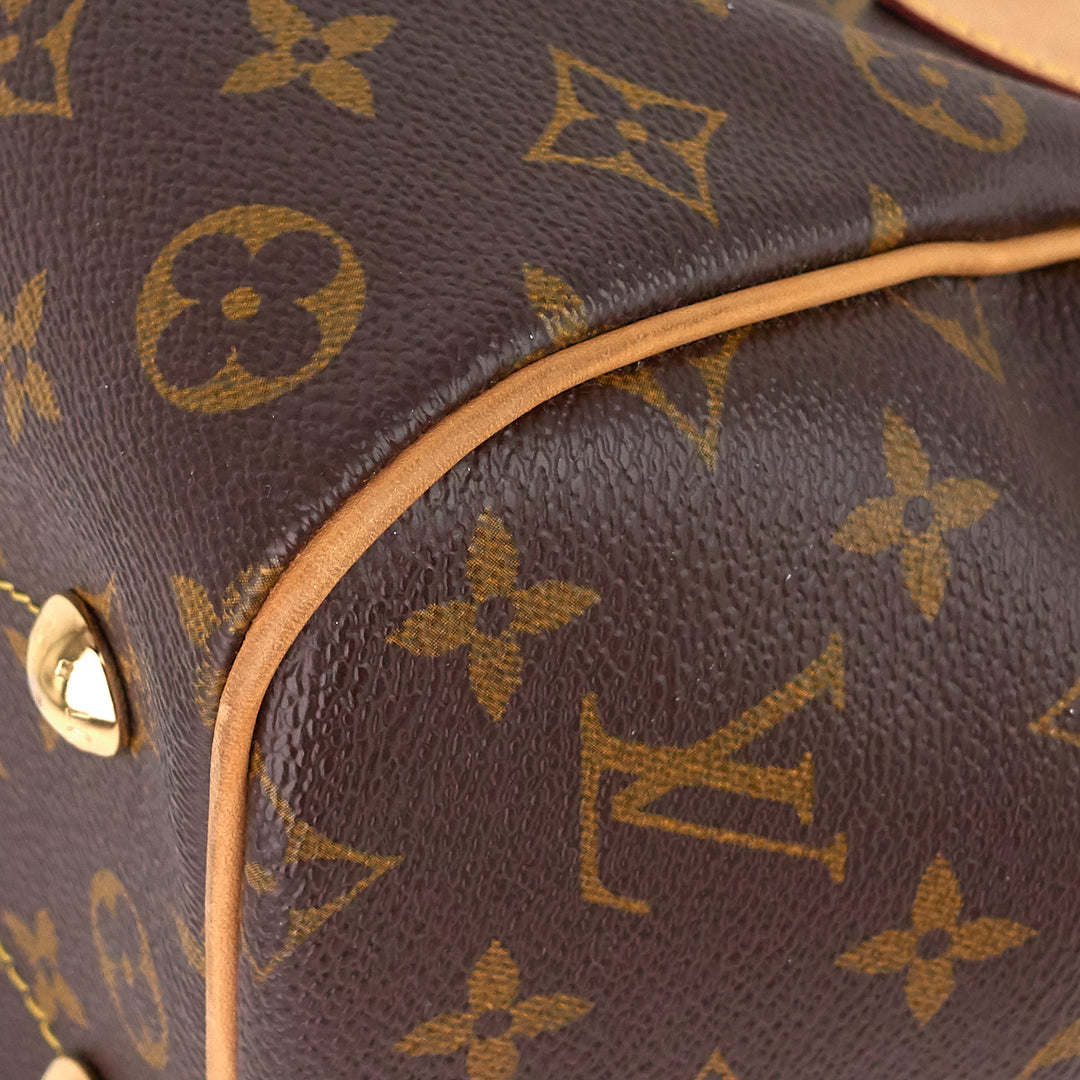 tivoli pm monogram canvas handbag