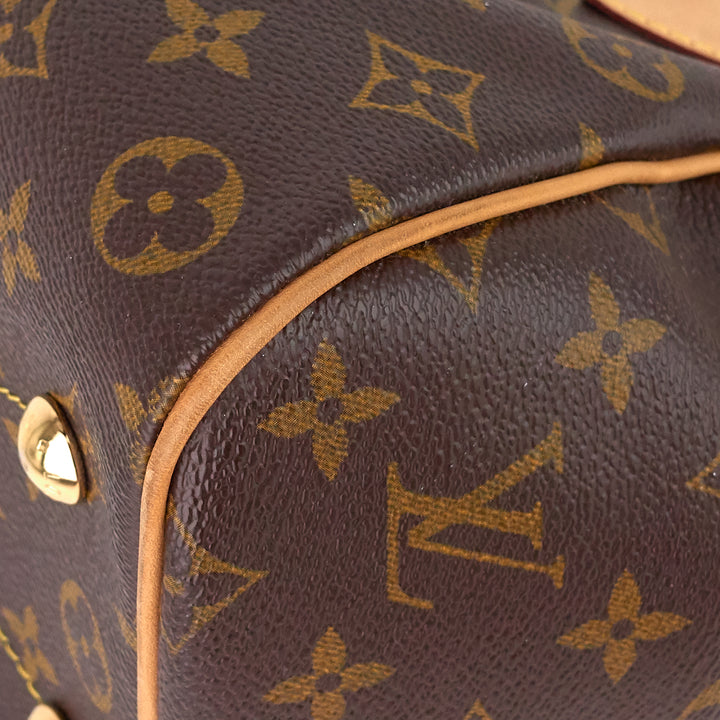 tivoli pm monogram canvas handbag