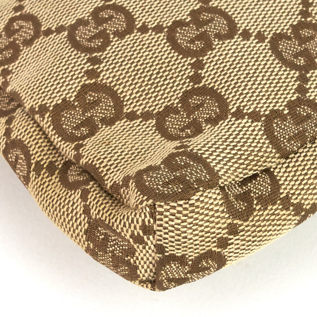 monogram canvas belt bag