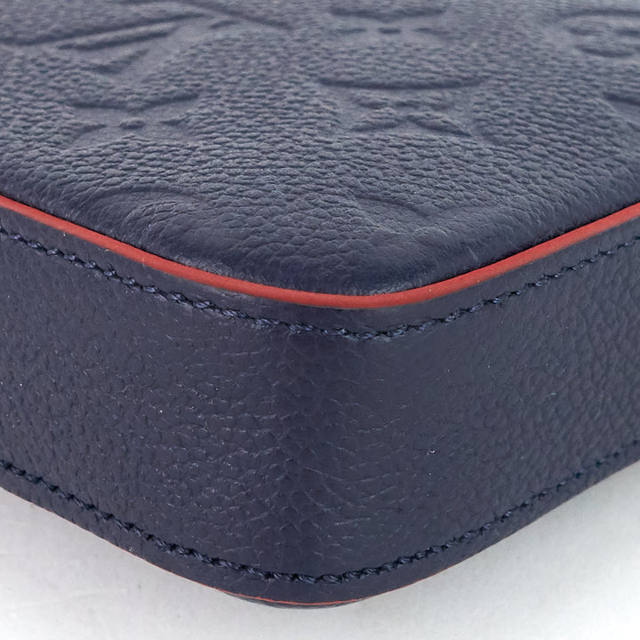 félicie pochette monogram empreinte leather bag