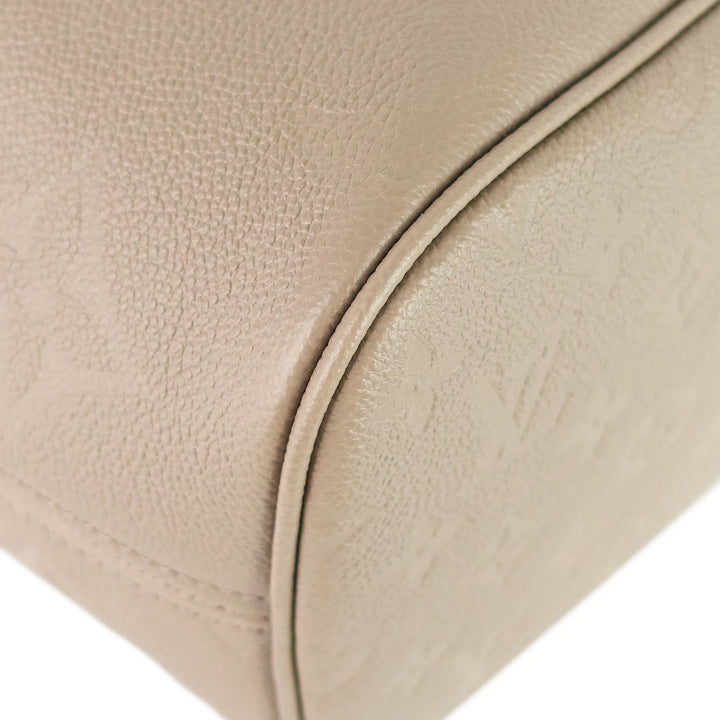 neverfull mm giant monogram empreinte leather tote bag