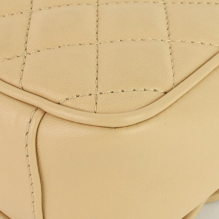 lovely day square lambskin flap bag