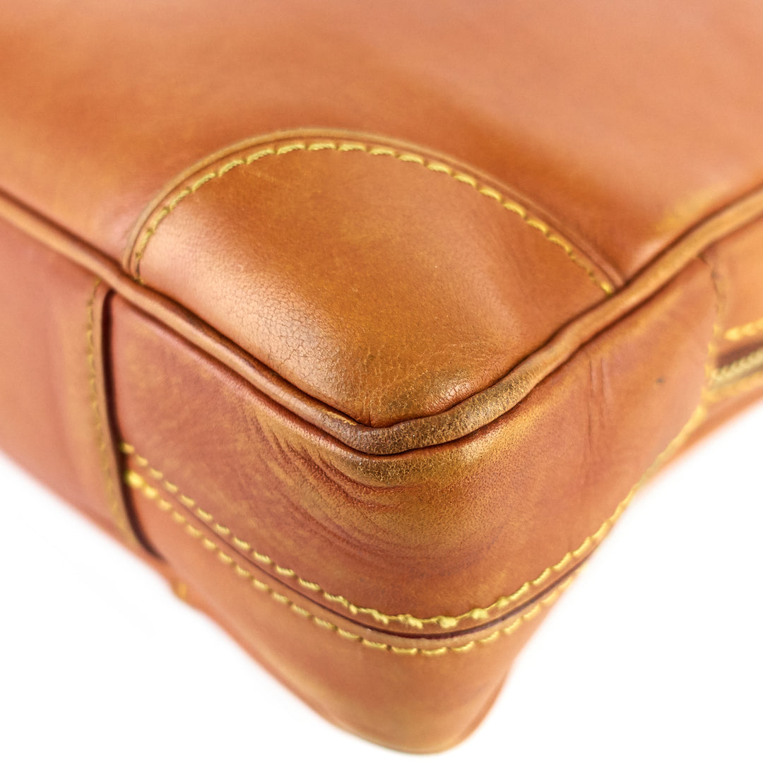 porte-documents voyage pm nomade leather briefcase bag