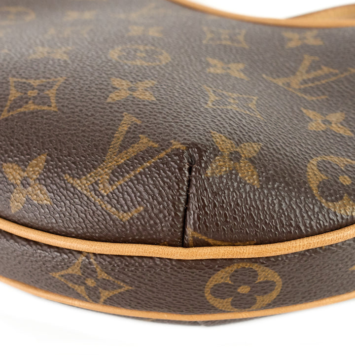 croissant pm monogram canvas bag