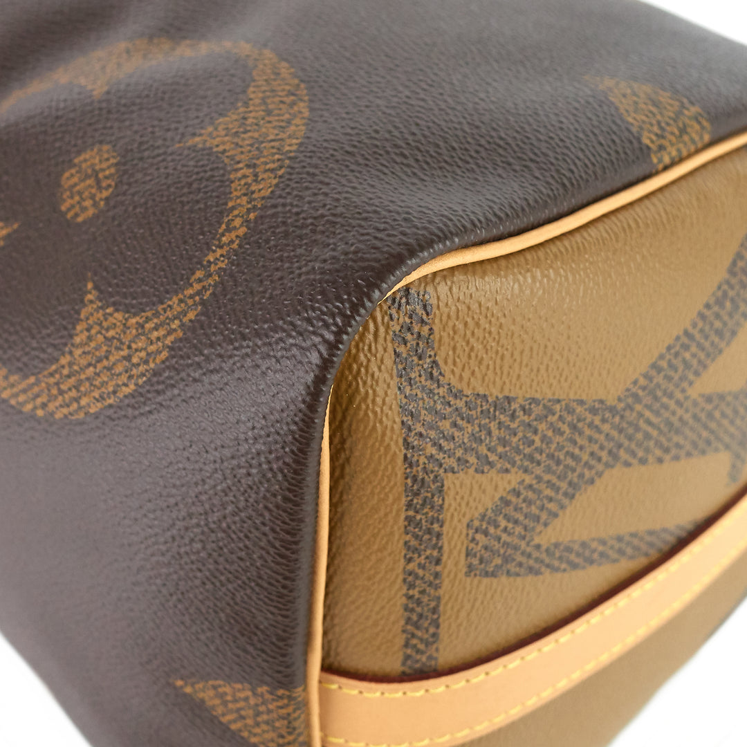 speedy bandoulière 30 monogram giant reverse canvas bag