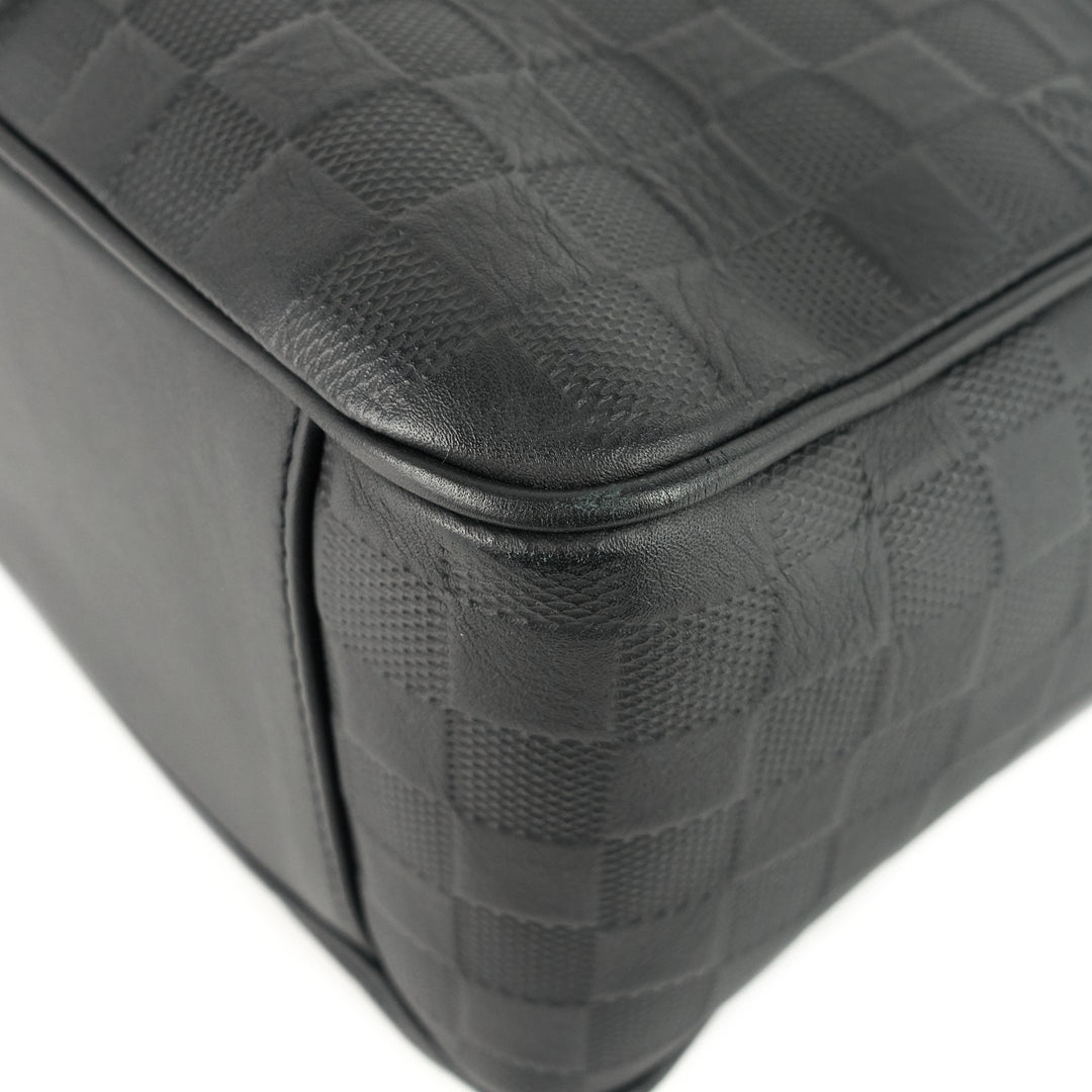 tadao damier infini leather bag