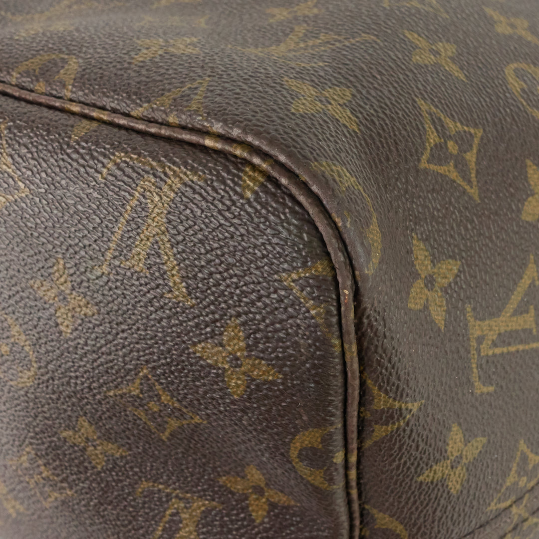 neverfull gm monogram canvas tote bag
