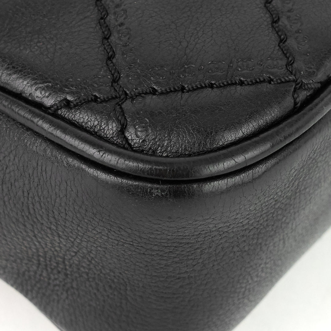 cc timeless calfskin shoulder bag
