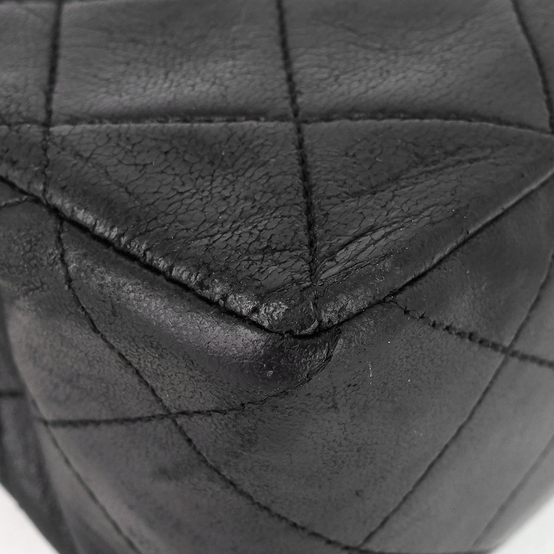 vintage medium lambskin flap bag