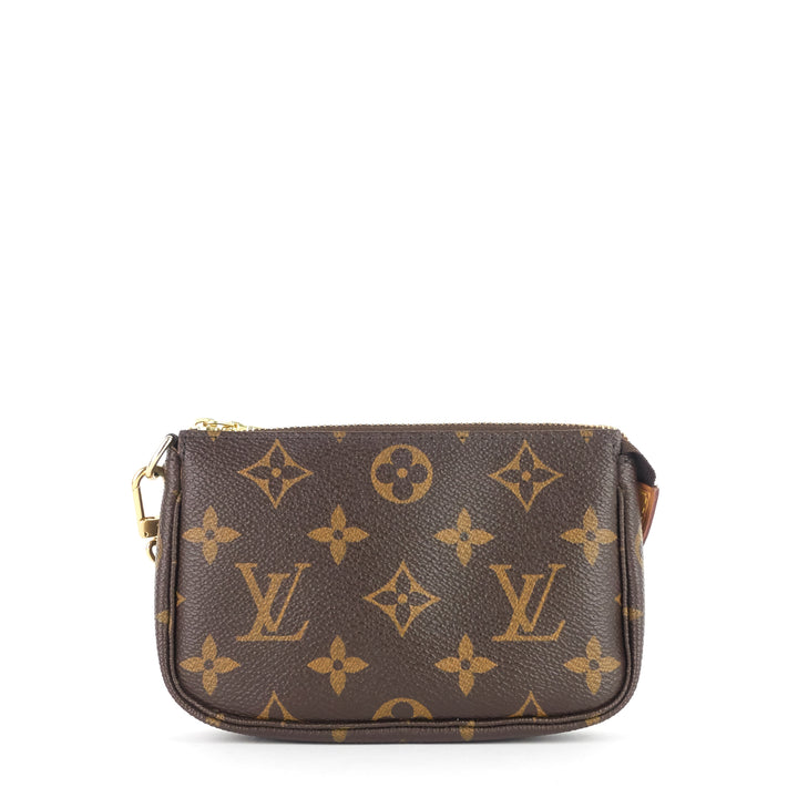 pochette accessoires mini monogram canvas bag