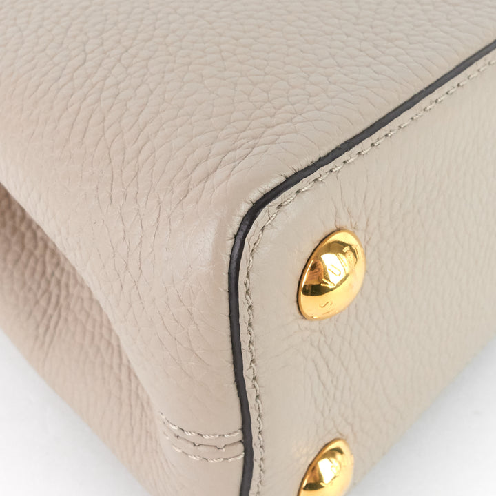 capucines bb taurillon leather bag