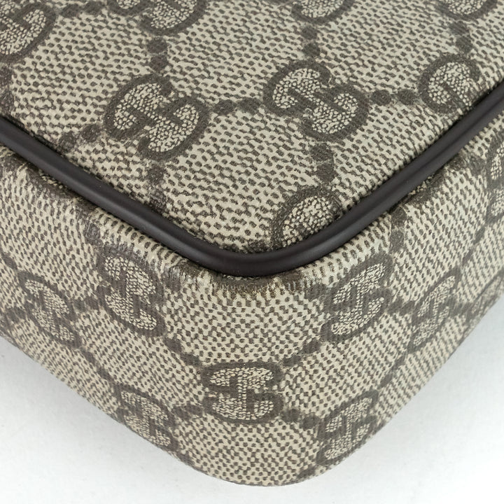front zip gg supreme canvas camera bag