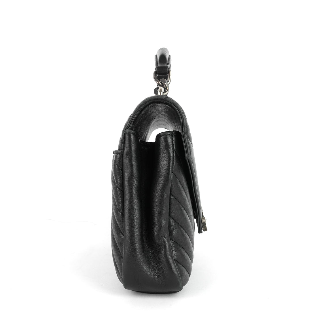 monogram collège medium matelassé calfskin bag