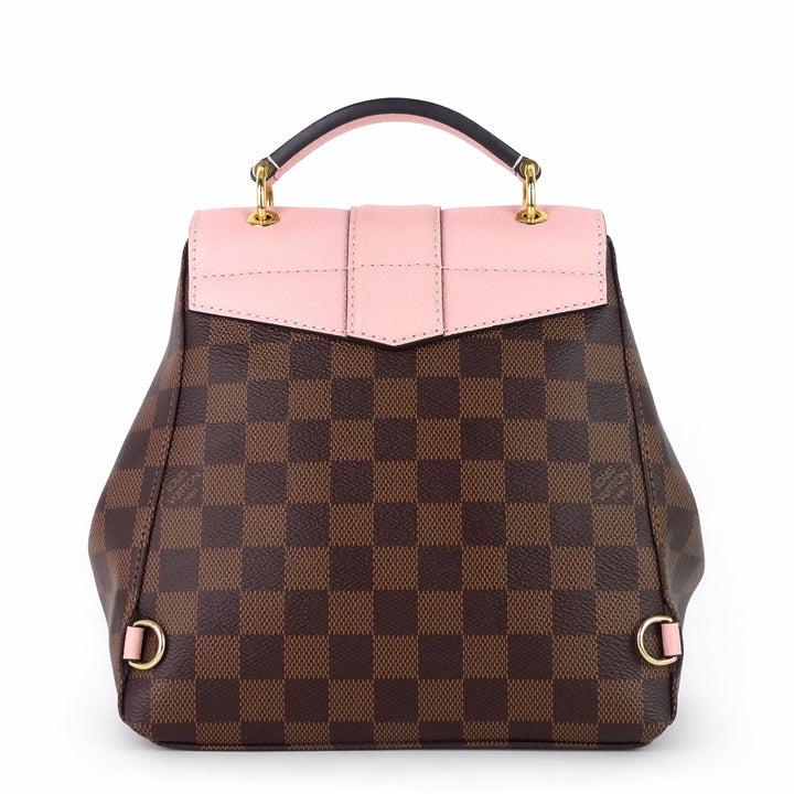clapton damier ebene canvas backpack