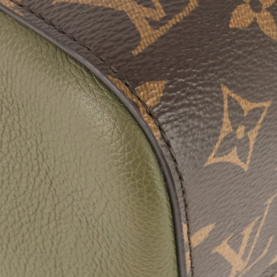 fold pm monogram canvas tote bag