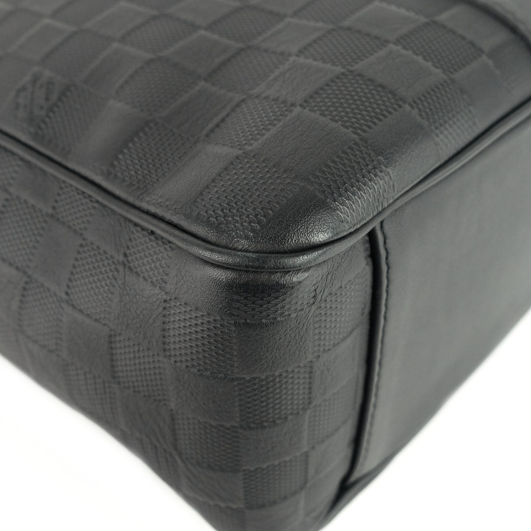 tadao damier infini leather bag