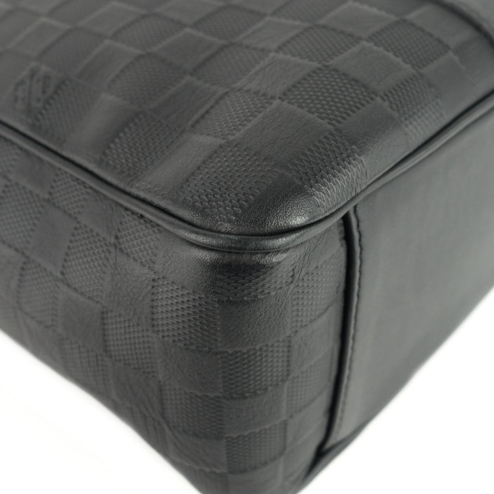 tadao damier infini leather bag