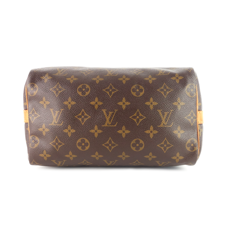 speedy 25 bandoulière monogram canvas bag