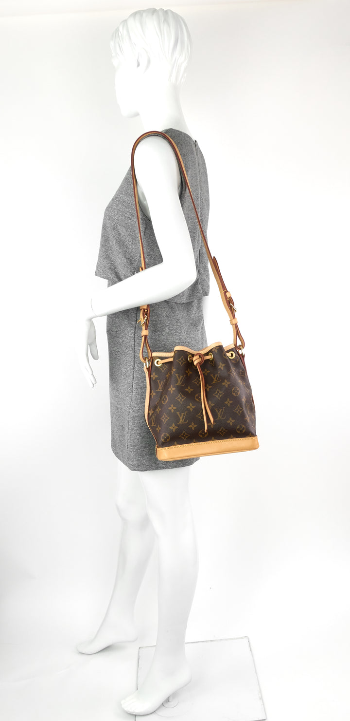 noé bb monogram canvas bag