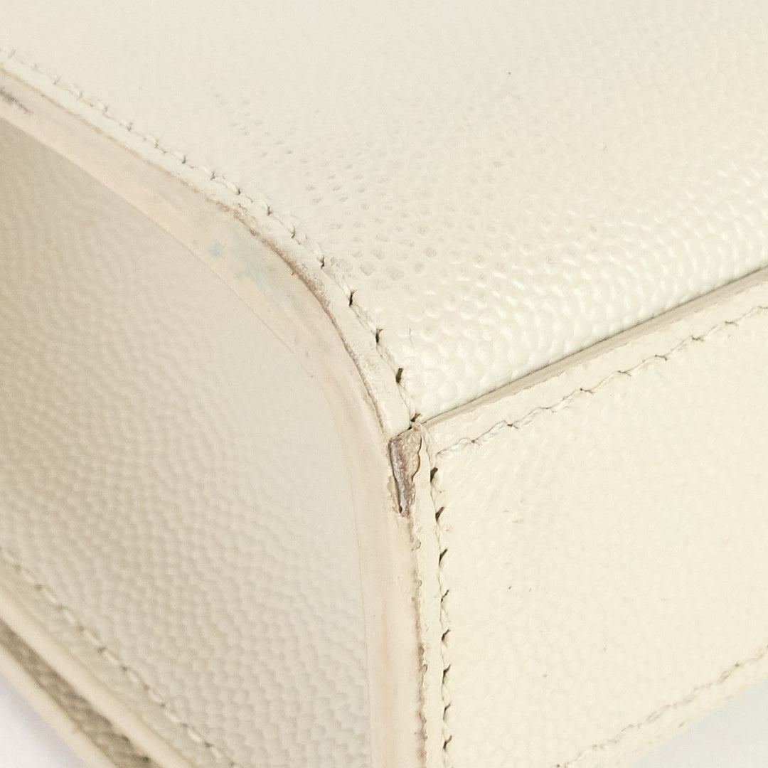 kate medium grain de poudre leather bag