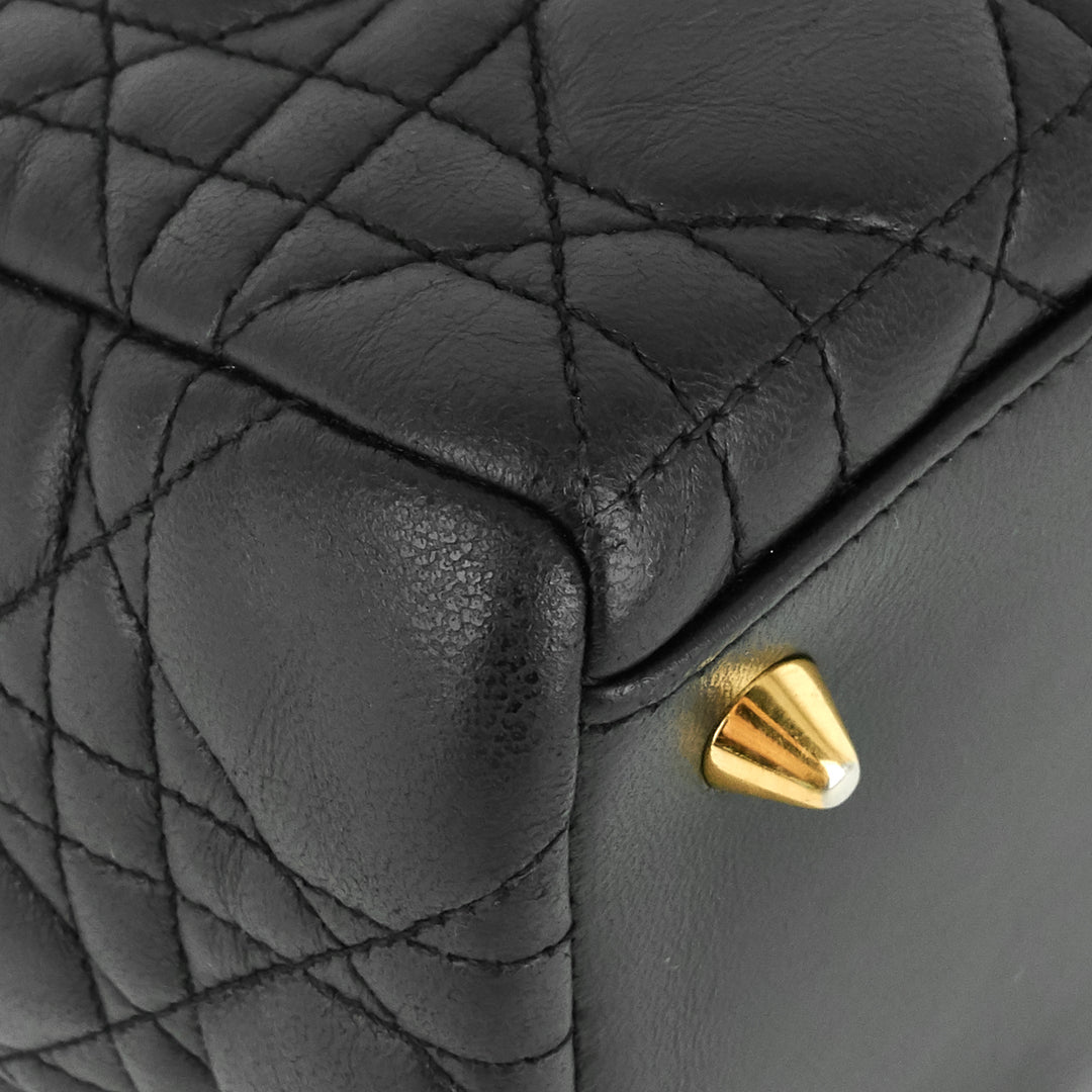 lady dior medium cannage lambskin bag