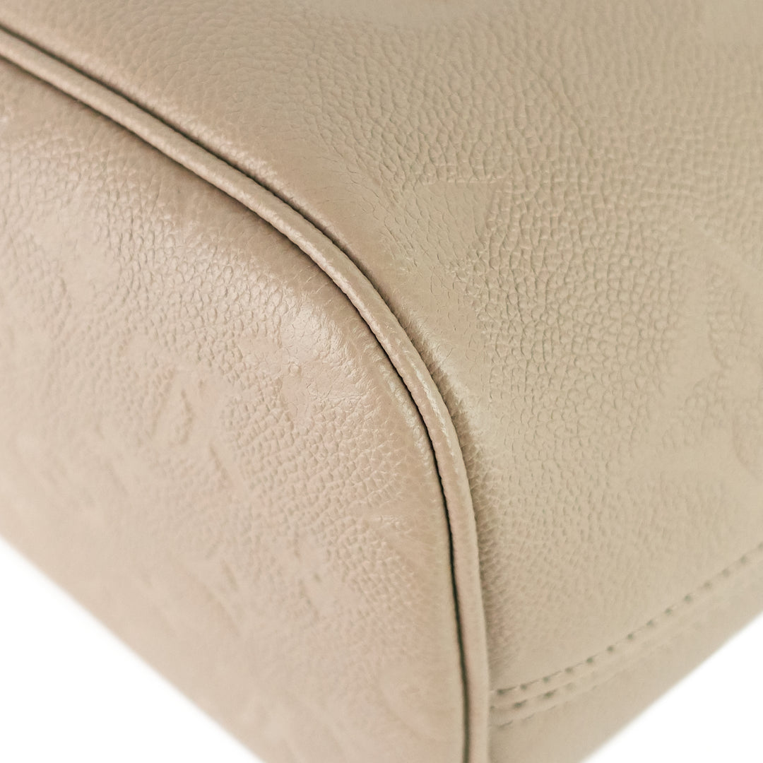 neverfull mm giant monogram empreinte leather tote bag