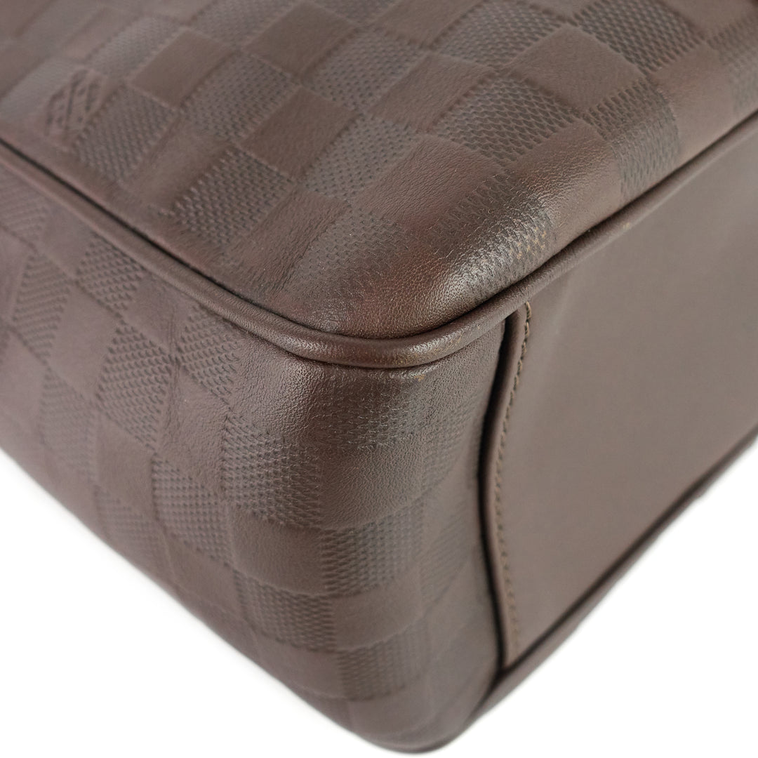 tadao damier infini leather bag