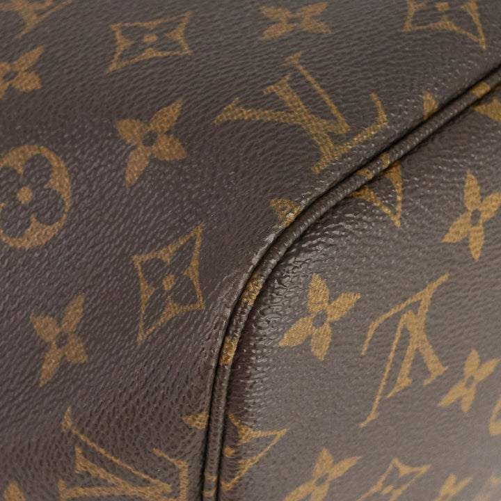 neverfull mm monogram canvas tote bag