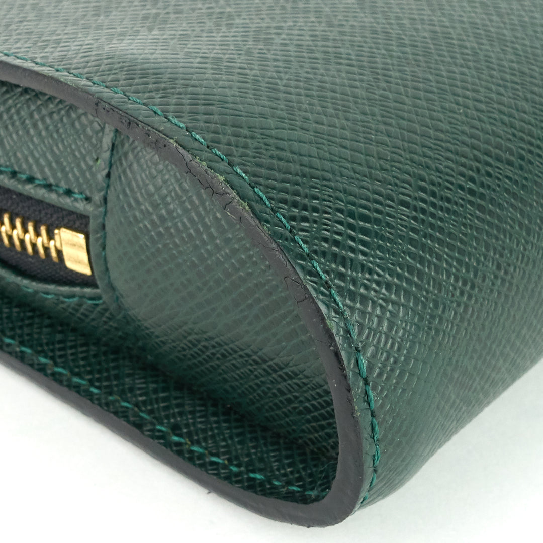 pochette baikal epicea taiga leather bag