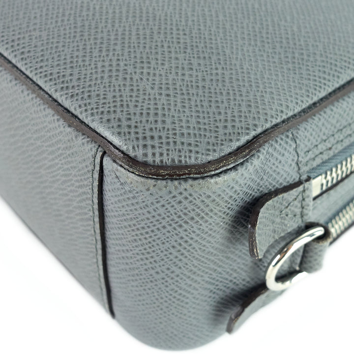 pavel taiga leather clutch bag