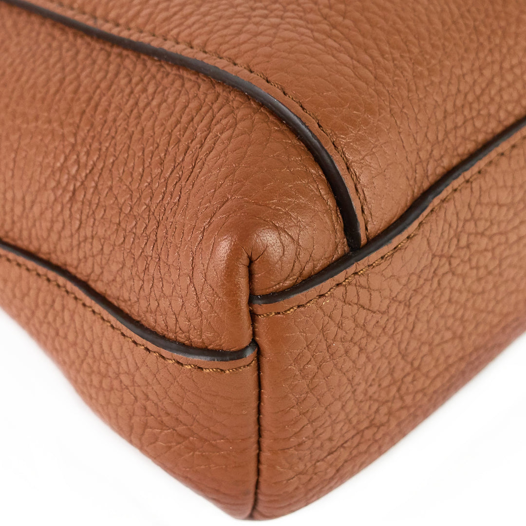 serviette dorian taurillon leather briefcase bag