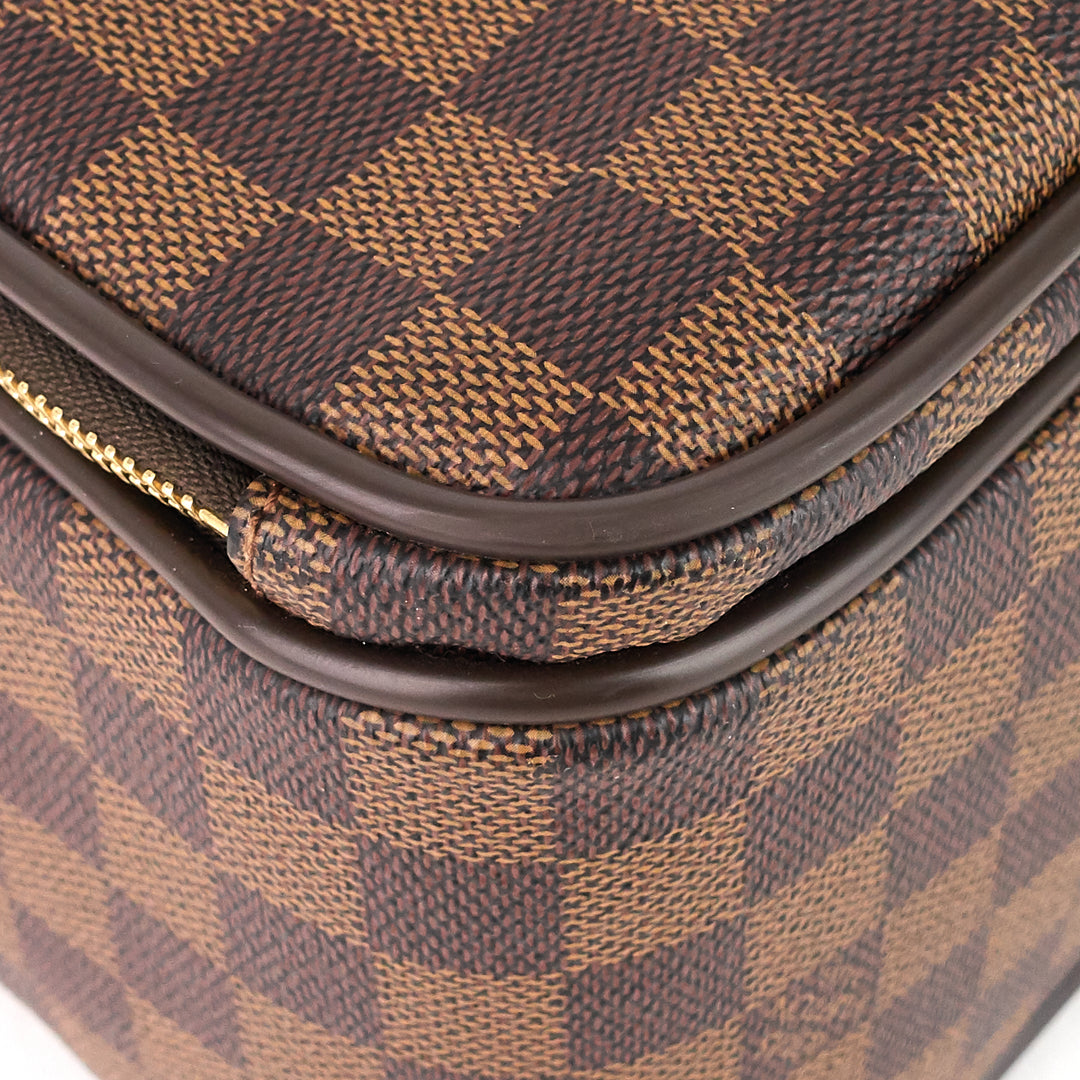 icare damier ebene canvas computer bag