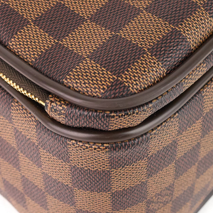icare damier ebene canvas computer bag