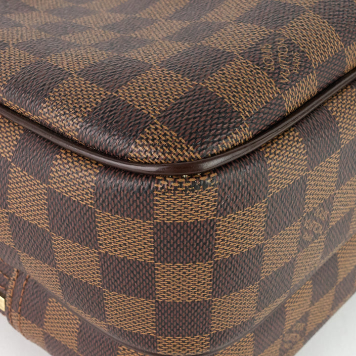 reporter pm damier ebene canvas messenger bag