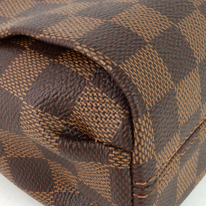 croisette damier ebene canvas bag
