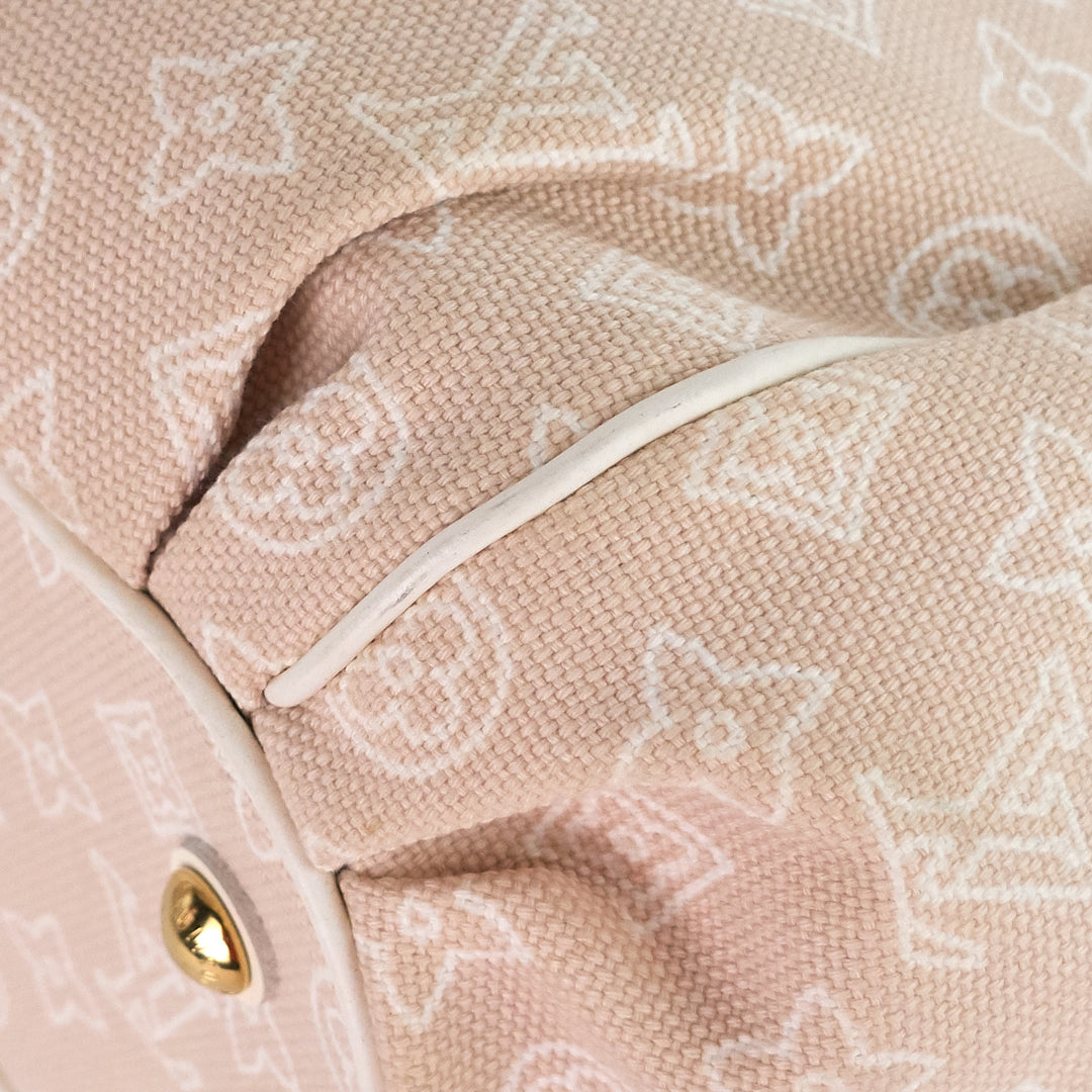cabas ipanema gm sable monogram canvas tote bag